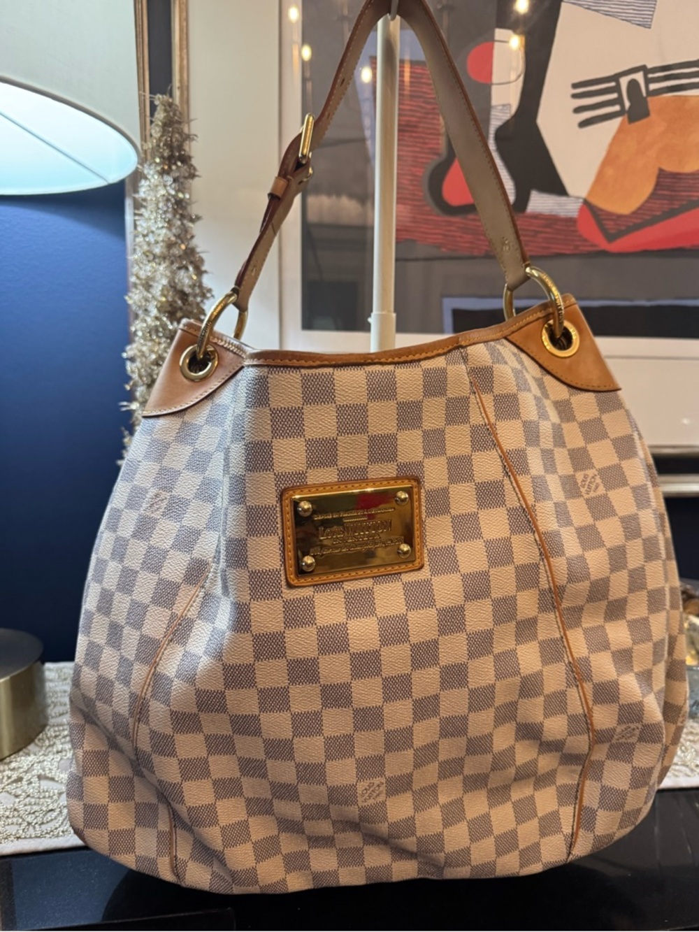 Louis Vuitton Damier Galleria PM Shoulder Bag
